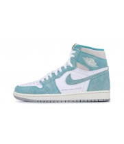 Air jordan 1 green 2025 white